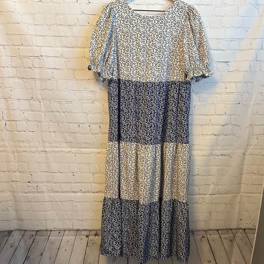 Floral Print Maxi Dress